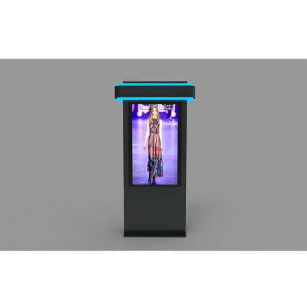Urhealth bar type Android advertising display screen IP65 weatherproof 55 inch outdoor digital signage totem wifi