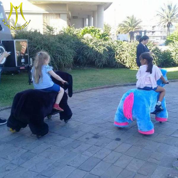 Hansel commercial use stuffed animals for kids ride amusement park games for sale