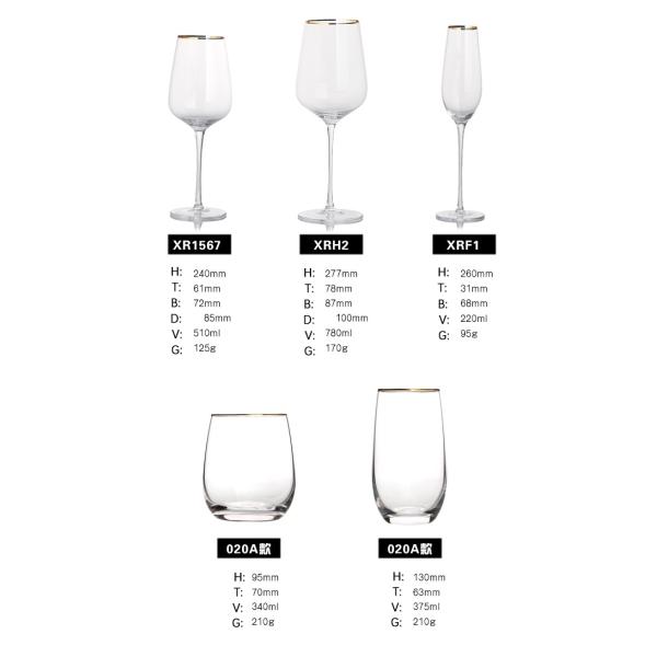 Подвергните сделанную емкость механической обработке кристаллических бокалов изготовленную на заказ для домашних партии/Адвокатуры Эко дружелюбного