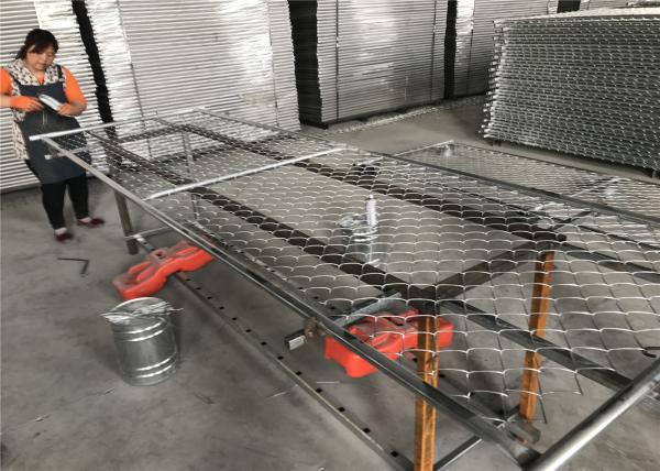 6'x10' chain link construction fence panels mesh 2.5x2.5 diameter 2.5mm