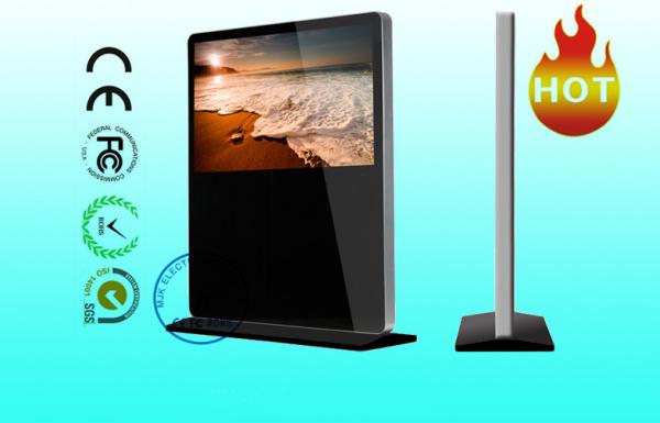 1920 × 1080 HD Horizontal Apple LCD Advertising Player 55 Inch Floor Standing
