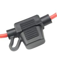 Tipo pequeno 12 fio do suporte do fusível do carro IP65 Calibre de diâmetro de fios para Mini Auto Blade Fuse