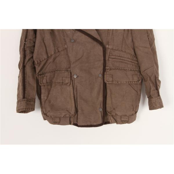 Ladies cotton casual jacket, Women's cotton washed coat, Vintage design, Old-Fashion