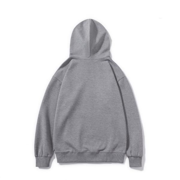 FODARLLOY Fashion Colors Grey Hoodie OEM Streetwear Essentials Oversize Unisex Pull Coat Men's Hoodies Pullover Red