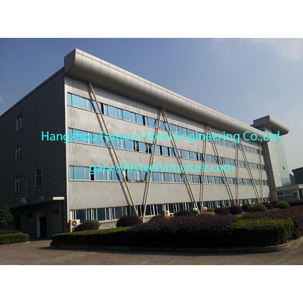 Prefabricated Supermarket Commercial Steel Buildings Lightweight ASTM