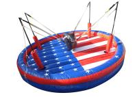 Jeux gonflables extérieurs interactifs, Bungee drôle Taureau de sécurité pour le renforcement d'équipe