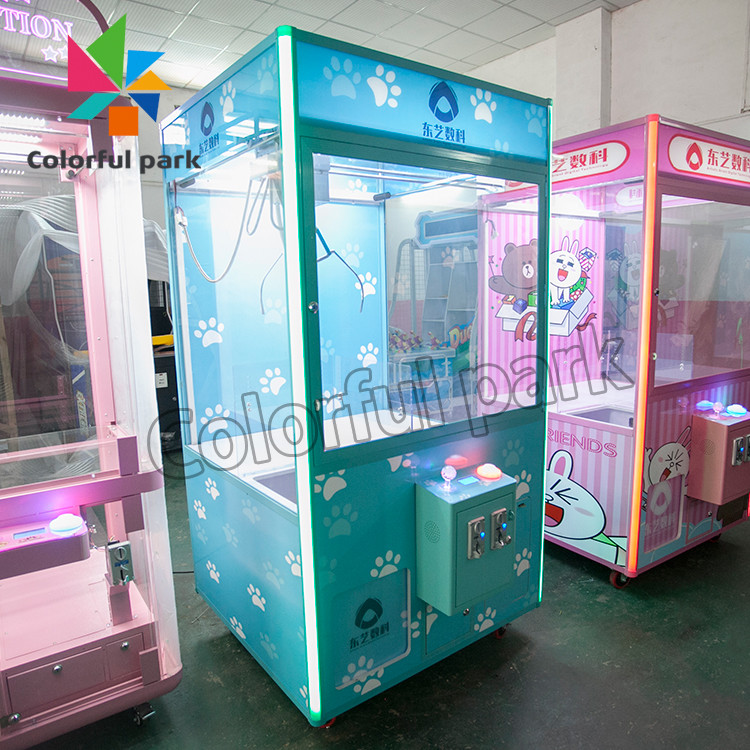 Машина когтя одиночного игрока изготовленная на заказ для игрового центра со светом цвета изменяя