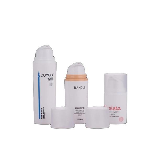 15ML 30ML 50ML PP/PCR Airless Lotion Pump Bottle for Screen Printing and Even Dosage