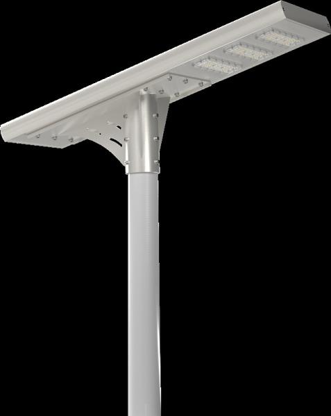 40-100W High Quality IP65 Outdoor Public Road Integrated Aluminum Solar Street Light Super Bright