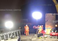 Lampe haloïde en métal de 3000 de W lumières de construction pour le projet ferroviaire de construction