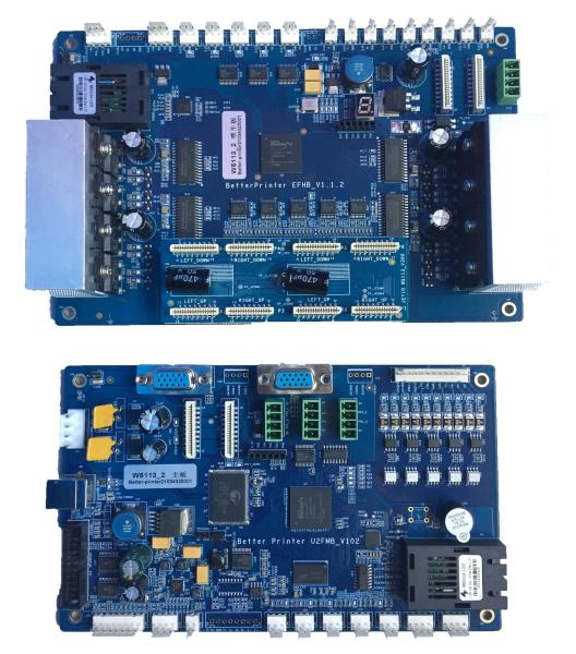 Sistema UV da impressora a jato de tinta da cabeça 4720 do dobro de Inkjet Board W5113 da impressora do leito
