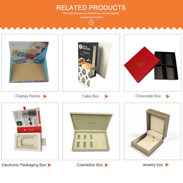 Конструкция на заказ логотип помада упаковка косметика бумажная подарочная коробка