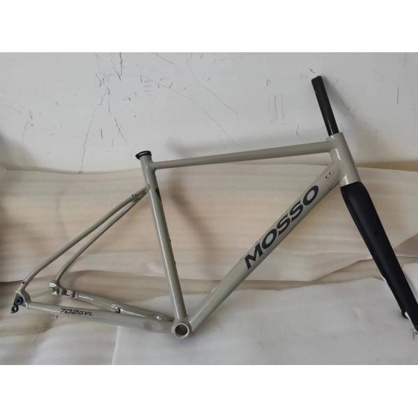 Wide Tire Stock Gravel Bike Frame 700x45c Lightweight Beach Bicycle