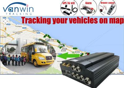 carro DVR do canal do disco rígido 4 de 1TB SATA, 3G H.264 DVR para veículos