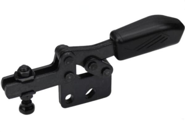 Black Oxide Straight Base Quick Release Horizontal Handle Toggle Clamp GH-290308