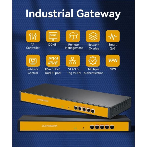 Medium-Sized Enterprise Gateway AC Controller Based on Mott Protocol with Maximum 200 End Users