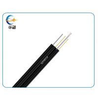 Outdoor Communication FTTH Drop Cable Self Supporting Aerial Fiber Optic Cable 1 2 4 Core