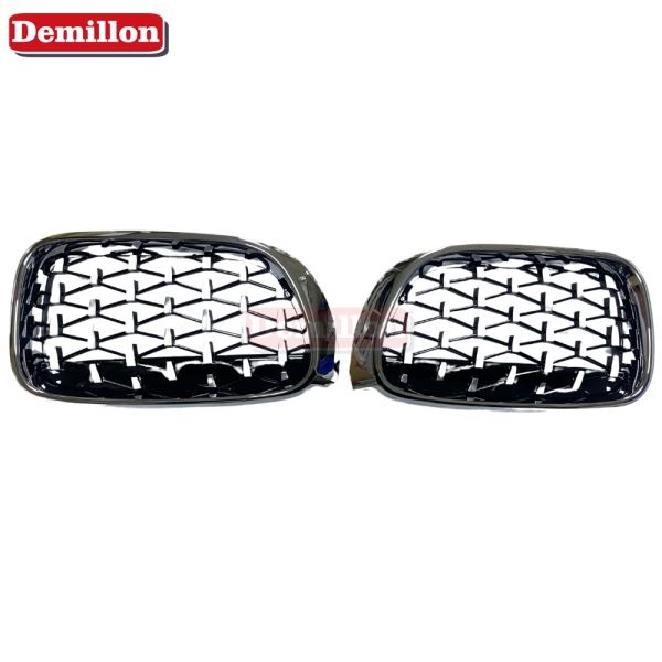 Demillon Auto Parts Front Bumper Radiator Grille Baby's Breath Grille for BMW X3