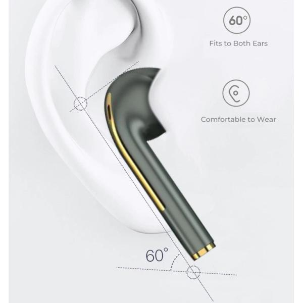 BT5.0 35mAh Lightweight Wireless Earphones Hands Free Phone Earbuds