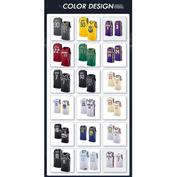 Polyester Basketball Shirt Jerseys Sublimation Durable Lightweight