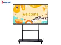 Tableau blanc interactif tactile de 86 pouces, moniteur interactif pour équipement d'enseignement en classe