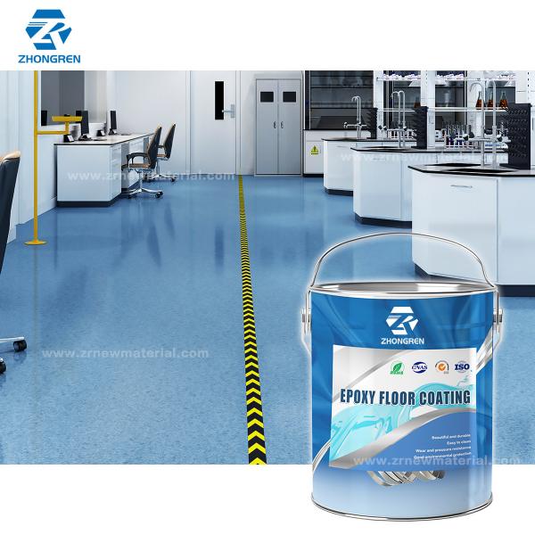 Chemical Resistance Epoxy Floor Coating Two Components Waterborne Epoxy Paint