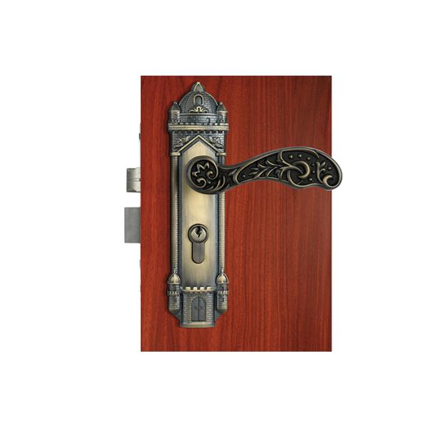 Огнеупорный дверной замок Антикварный латунь Конфиденциальность