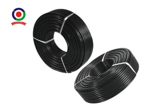 Cabo bonde núcleo preto da C.C. 1.8KV do único para instalações solares internas/exteriores