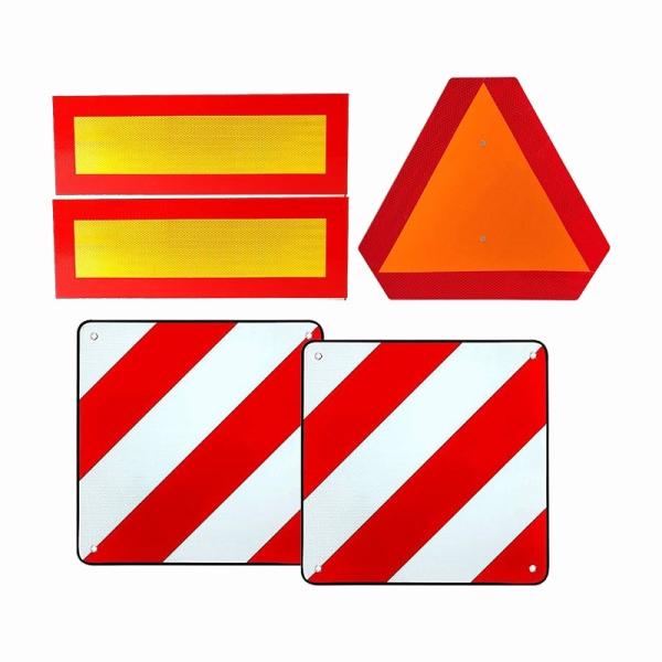 Red White DOT-C2 Self Adhesive Approved Reflective Safety Tape For Truck Vehicles