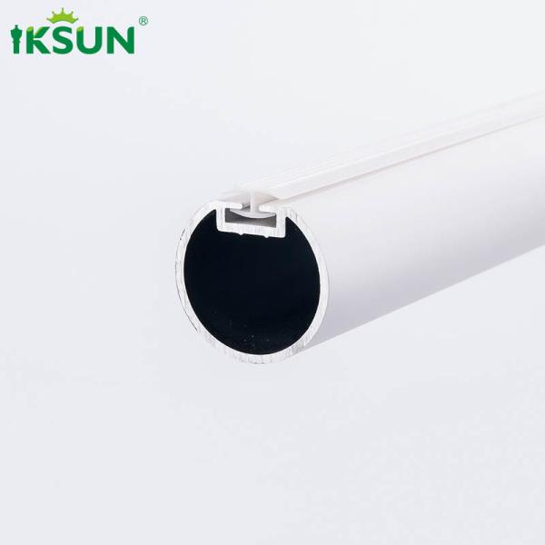 Aluminium Drapery Rod Finials , 28mm Curtain Pole Ends With Sanding Process