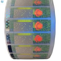 Adesivo holográfico de carimbo fiscal com segurança de mudança de cor