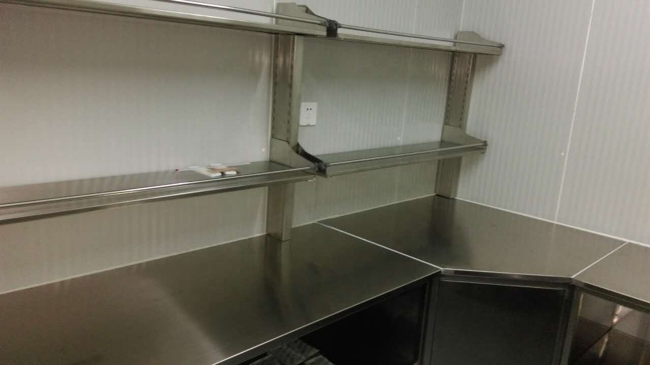 Heavy Duty Stainless Steel Lab Bench Cleanroom Sterile Stainless Steel Prep Table
