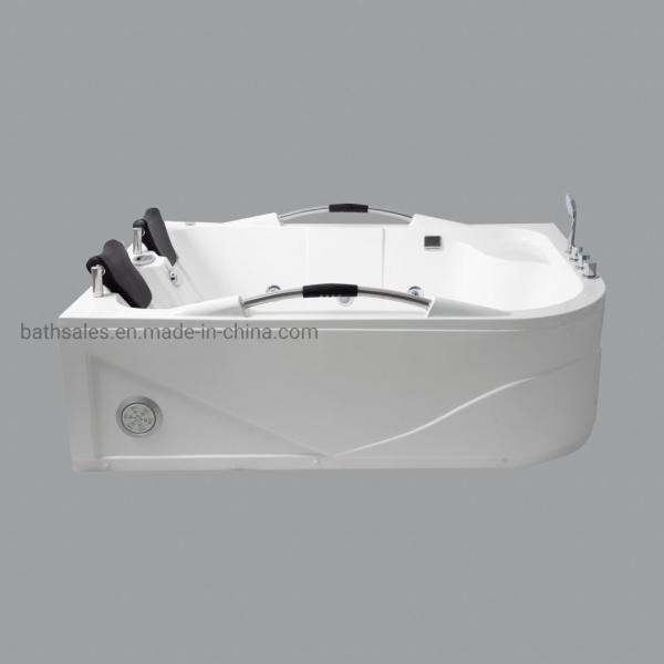 Outdoor SPA Customized Corner Hot Bath Tub Acrylic Whirlpool Massage Bathtub for 2 Person