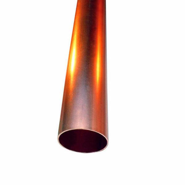 ASTM C11000 Copper Pipe Tube Straight Type For Refrigerator