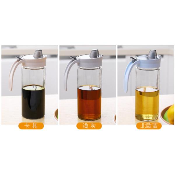 Leak Proof Vinegar Keeps Cruet Glass Cooking Oil Dispenser