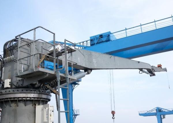 SWL 2.5T30M Hydraulic Knuckle Boom Crane Energy Savings