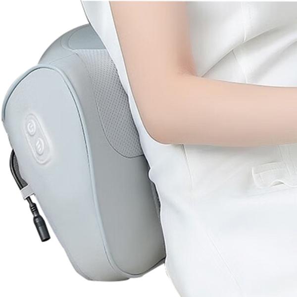 12V Battery Capacity Electric Heated Shiatsu Massager for Neck Shoulder Back and Legs