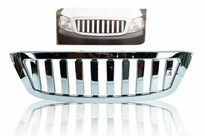 Front Chrome Grill Grille Hummer Style For Toyota Hilux Vigo Sr5 Mk6 2005 - 2011