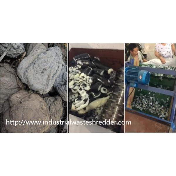 Энергопотребление пластикового вала двойника шредера отбросов производства шишки низкое