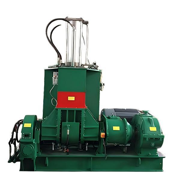 KneadMax 110L Internal Mixer with Hard Chrome Plated Rotors and PLC Control for High Volume Rubber Mixing