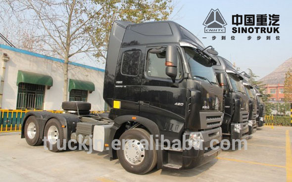 336hp camión del tractor de Howo A7 Howo del euro 3 en la ISO blanca del color pasajera