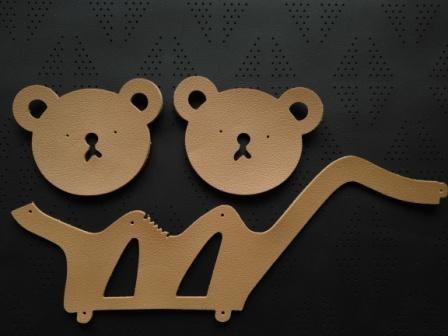CNC Leather Cutter In-line duel-cutter , material utilization greatly