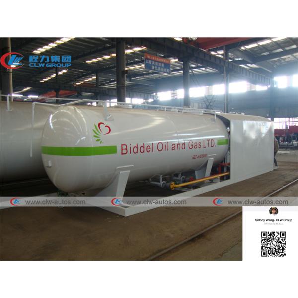 10000 литров 5 LPG тонн станции скида с танком стали углерода Q345R