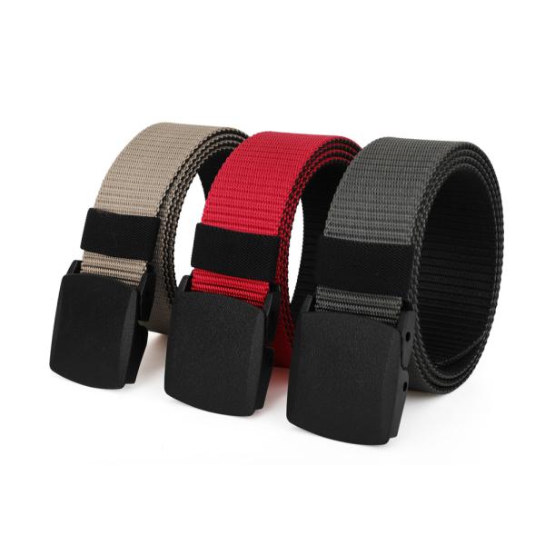 пояс нейлона пряжки ткани 3cm пластиковый