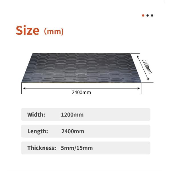 Интерьер офисных помещений 3D декоративные стеновые панели, MDF стеновые художественные панели 1200x2400 мм