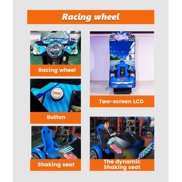 Blaze Transit Car Racing Game Machine Pro Arcade Driving