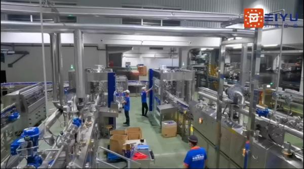 Red Bull Functional Beverage Packaging Machine Carbonated Drink Production Line