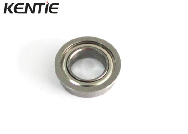 3mm Sealed Flange Bearing , SMF83ZZ 440 Stainless Steel Flange Mount Ball Bearing