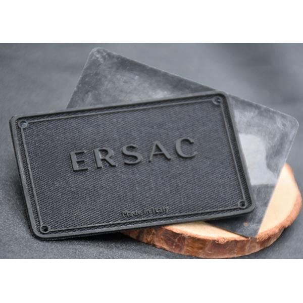 Ярлыки передачи тепла сплетенной ткани Twill подгонянные с напечатанными логотипами силикона