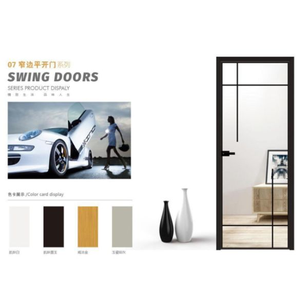 Residential Proof Anti-Corrosion Modern Kitchen Sliding Doors Soundproof Interior Balcony Door Customizable Size